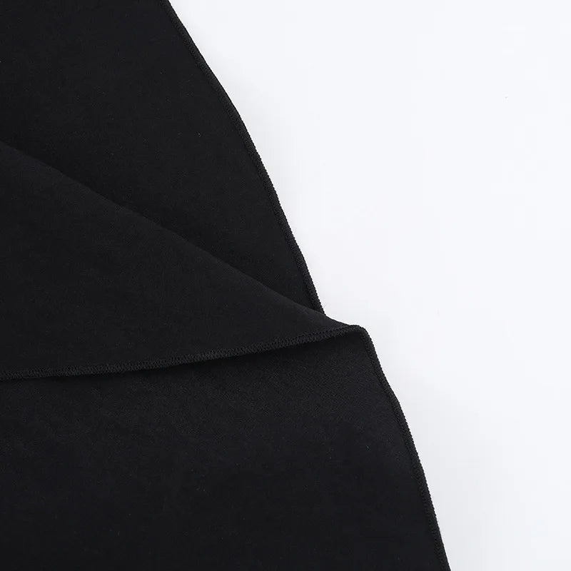 Wholesale New American Retro Irregular Skirt Hot Girl Sexy Punk Black Clothing Dark Style Women Summer Autumn Fashion Streetwear