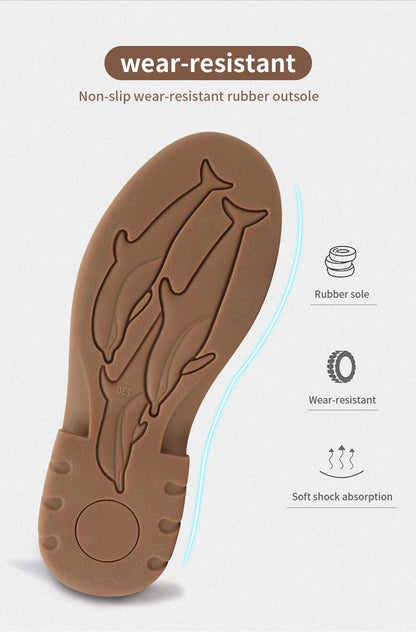 Loafers Women Spring Deep Single Shoes One Step Off Casual Shoes Leather Small Shoes British Style Platform Shoes Step-in