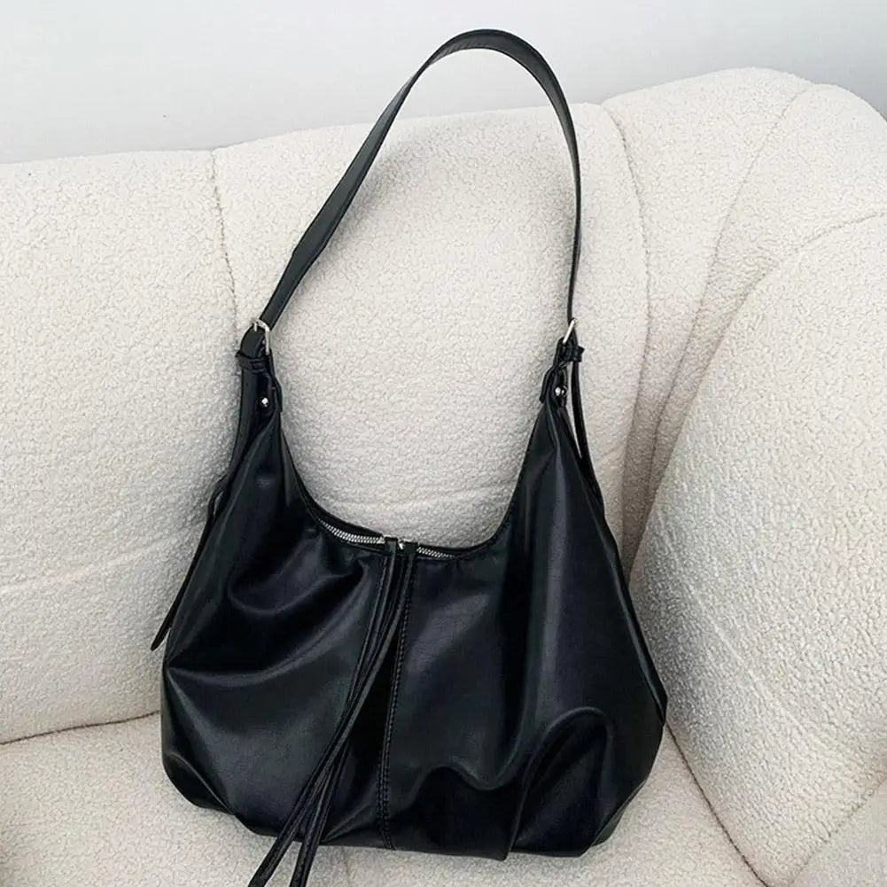 Vintage Shoulder Bag for Women - 3-in-1 Crossbody Hobo Tote Bag, Spacious Slouchy Purse Fall Winter Fashion, Retro Casual Style