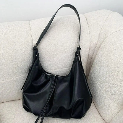 Vintage Shoulder Bag for Women - 3-in-1 Crossbody Hobo Tote Bag, Spacious Slouchy Purse Fall Winter Fashion, Retro Casual Style