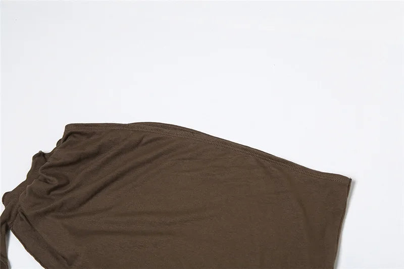 Casual Slim Folds Tie Flower Ruffles Flare Pants Casual Sexy Solid Mid-Waisted Wide Leg Pants Women 2024 Summer Fashion