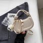 Niche Design Simple Bag Women New Trend Retro Texture Hand Bag Autumn Senior Sense Single Shoulder Commuter Crossbody Bag