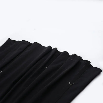 Wholesale New American Retro Irregular Skirt Hot Girl Sexy Punk Black Clothing Dark Style Women Summer Autumn Fashion Streetwear