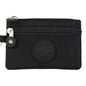 Nylon Solid Color Long Short Bank ID Credit Card Wallet Coin Keys Bags Purse Earphone Storage Bag Purse Pouch Double Zipper