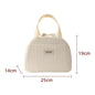 Corduroy Lunch Bag Thermal Insulation Lunch Box Storage Handbag Multifunctional