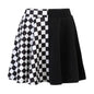 Harajuku Punk Gothic Skirt Women Y2k E-girl Emo Alt Retro Plaid Patchwork High Waist Skirt Mall Goth Aesthteic Clubwear