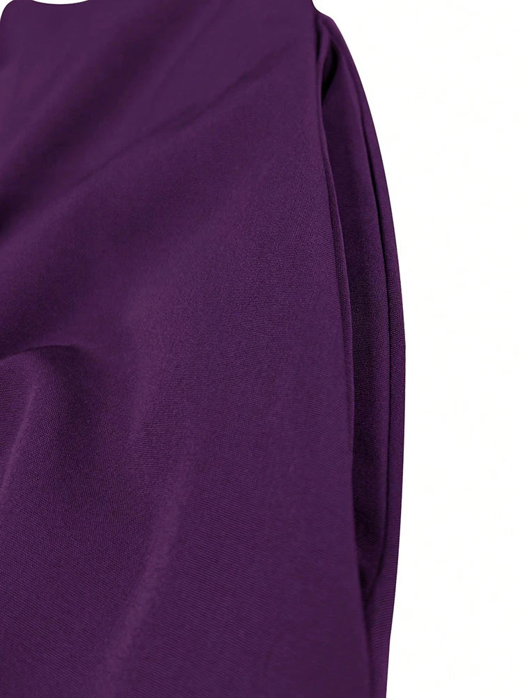 Stylish Solid A-line Skirts for Women Preppy School Style High Elastic Waist Long Skirt With Bow Woman Clothing Women's Skirts