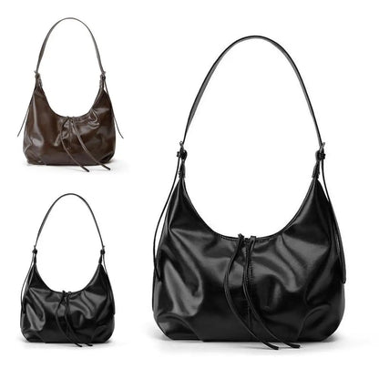 Vintage Shoulder Bag for Women - 3-in-1 Crossbody Hobo Tote Bag, Spacious Slouchy Purse Fall Winter Fashion, Retro Casual Style