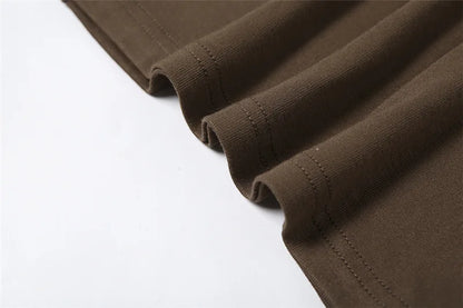 Casual Slim Folds Tie Flower Ruffles Flare Pants Casual Sexy Solid Mid-Waisted Wide Leg Pants Women 2024 Summer Fashion