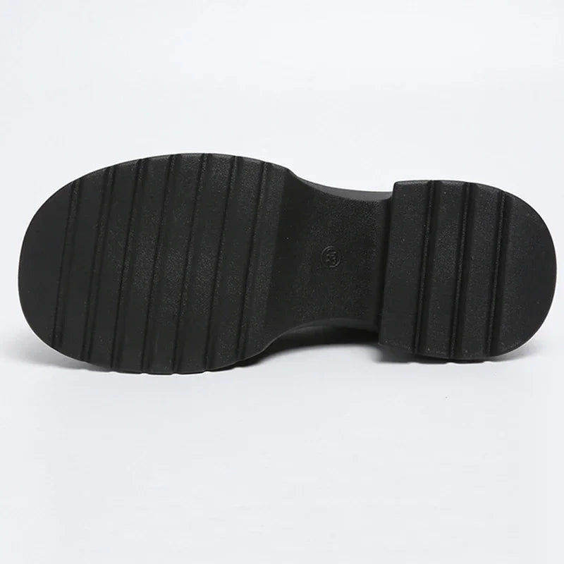 Women's Loafers  Spring British Style Slip on Platform Mary Jane Shoes Woman Japanese Jk Uniform Lolita Shoes