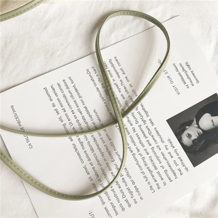 Fashion Women Shoulder Bag New Arrival Crossbody Bag Female Solid Color Pleated Design Ladies Bag Mini Zipper Cloud Bag For Girl